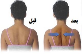 فشار تیغه شانه