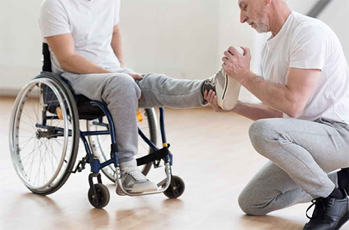 تمرین چرخش انگشت شصت پا